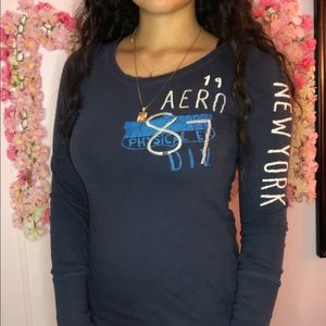 Small Dark Blue Aeropostale Shirt